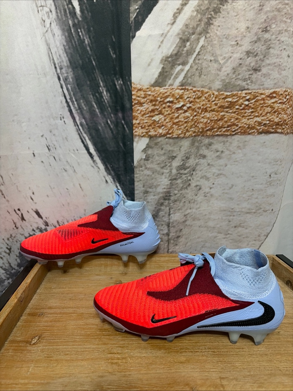 Men's Sz 6.5- Nike Phantom 6 Elite FG High Scary Good Pack Soccer HJ2147-400